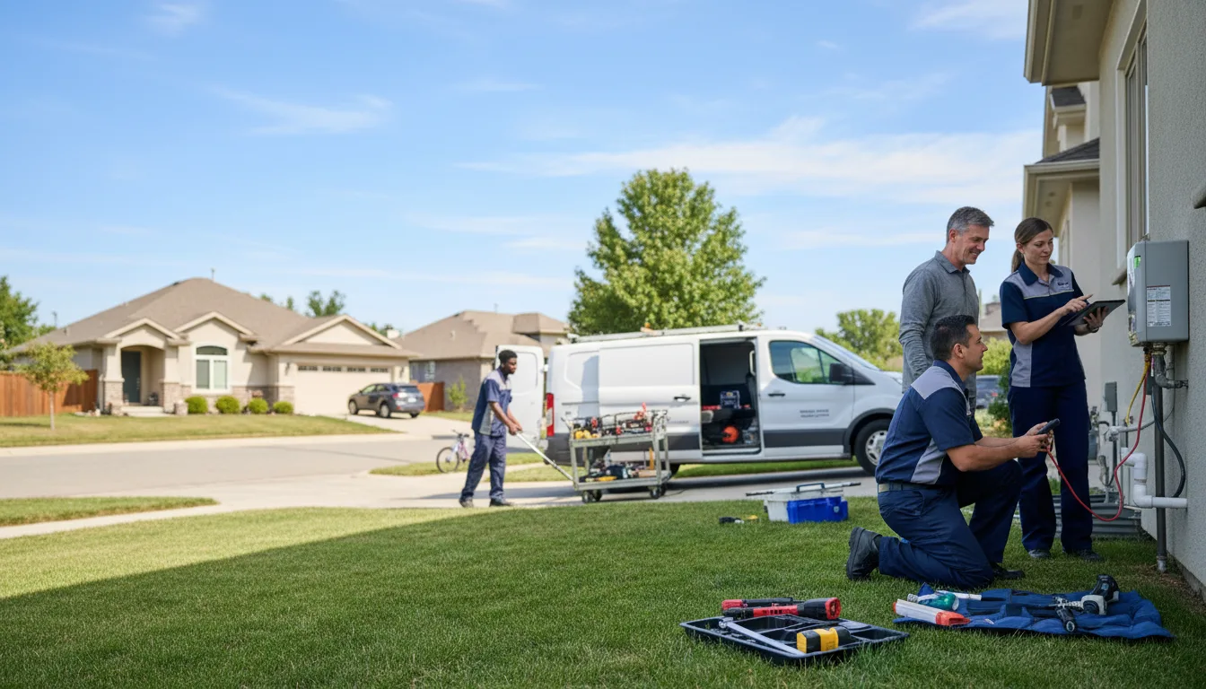 Tankless water heater service in Mongo, IN